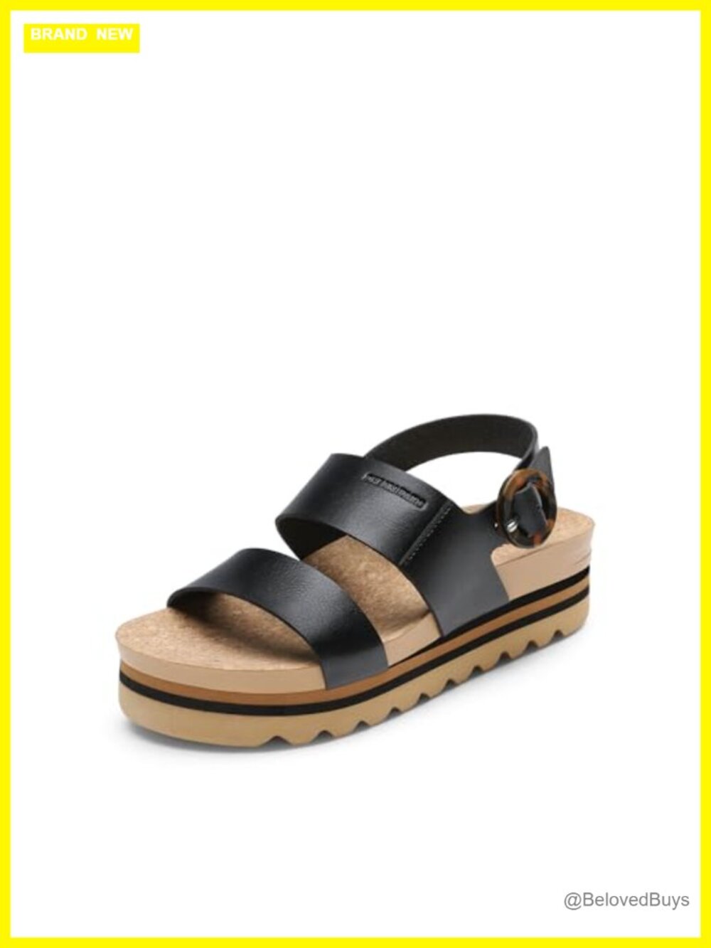 Women's Orthopedic Arch Support Platform Sandals Comfortable Cork Insole Low